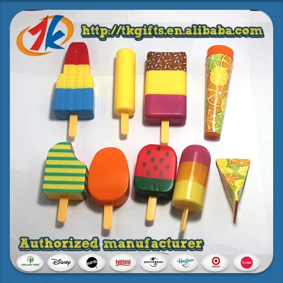 Conjunto de sorvete de brinquedo de plástico fofo para crianças