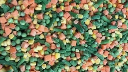 Melhor venda de vegetais coloridos congelados misturados com bom preço